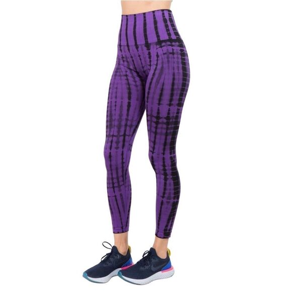 Yelete Tie-Dye Drip Seamless High Rise Waist Leggings NWT Size Small - Picture 1 of 9